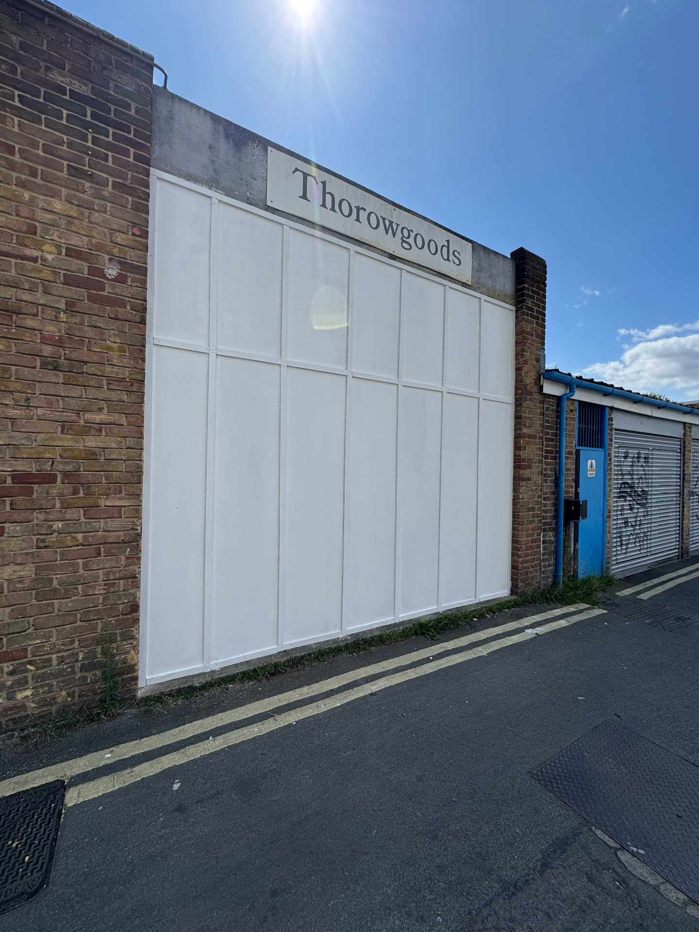 Shop Facade Security Boarding